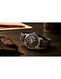 Elegancki zegarek męski do garnituru Seiko Presage Automatic Style 60s SSA461J1 Skeleton
