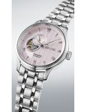Elegancki zegarek męski z widocznym mechanizmem Seiko Presage Japanese Garden Open Heart SSA465J1