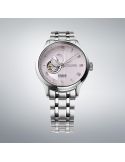 Elegancki zegarek męski z widocznym mechanizmem Seiko Presage Japanese Garden Open Heart SSA465J1