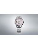 Elegancki zegarek męski z widocznym mechanizmem Seiko Presage Japanese Garden Open Heart SSA465J1