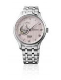 Elegancki zegarek męski z widocznym mechanizmem Seiko Presage Japanese Garden Open Heart SSA465J1