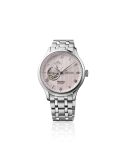 Elegancki zegarek męski z widocznym mechanizmem Seiko Presage Japanese Garden Open Heart SSA465J1