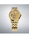 Elegancki zegarek męski z widocznym mechanizmem Seiko Presage Japanese Garden Open Heart SSA468J1