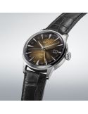 Klasyczny zegarek męski do garnituru Seiko Presage Automatic Cocktail Rusty Nail GMT SSK039J1