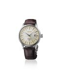 Klasyczny zegarek męski do garnituru Seiko Presage Automatic Cocktail Acacia GMT SSK041J1