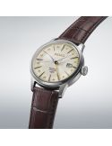 Klasyczny zegarek męski do garnituru Seiko Presage Automatic Cocktail Acacia GMT SSK041J1