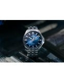 Zegarek automatyczny na bransolecie Junghans Meister S Automatic 36 27/4582.44 Dark Blue Dial