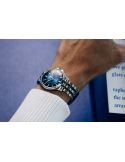 Zegarek automatyczny na bransolecie Junghans Meister S Automatic 36 27/4582.44 Dark Blue Dial