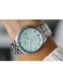 Zegarek automatyczny na bransolecie Junghans Meister S Automatic 36 27/4581.44 Mint Dial