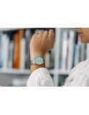 Zegarek automatyczny na bransolecie Junghans Meister S Automatic 36 27/4581.44 Mint Dial