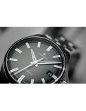 Zegarek automatyczny na bransolecie Junghans Meister S Automatic 36 27/4580.44 Anthracite Dial