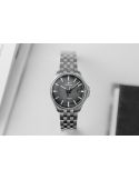 Zegarek automatyczny na bransolecie Junghans Meister S Automatic 36 27/4580.44 Anthracite Dial