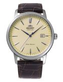 Klasyczny zegarek męski na pasku ze skóry Orient Classic Automatic RA-AC0F16S30B Contemporary