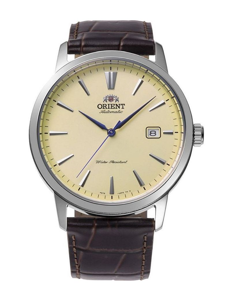 Klasyczny zegarek męski na pasku ze skóry Orient Classic Automatic RA-AC0F16S30B Contemporary