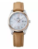 Klasyczny zegarek damski solarny na pasku Orient Stretto RA-WG0604S10B Date Lady Solar