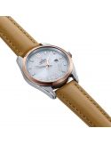 Klasyczny zegarek damski solarny na pasku Orient Stretto RA-WG0604S10B Date Lady Solar