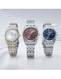 Klasyczny zegarek damski solarny na bransolecie Orient Stretto RA-WG0603R10B Date Lady Solar