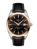 TISSOT GENTLEMAN POWERMATIC 80 SILICIUM SOLID 18K GOLD BEZEL T9274074605100 - Zegarki TISSOT