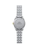 Klasyczny zegarek damski solarny na bransolecie Orient Stretto RA-WG0601S10B Date Lady Solar