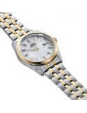 Klasyczny zegarek damski solarny na bransolecie Orient Stretto RA-WG0601S10B Date Lady Solar