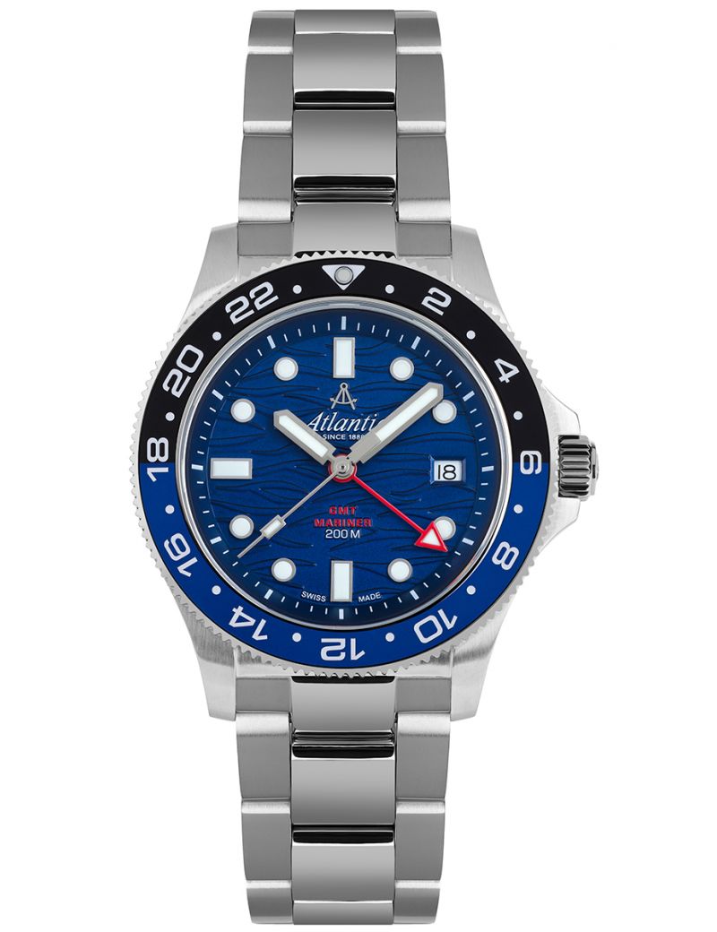 Zegarek męski do nurkowania 200 m Atlantic Mariner Quartz Gmt 81576.41.59GMT Zegarek męski do nurkowania 200 m Atlantic Mariner Quartz Gmt 81576.41.59GMT