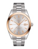 TISSOT GENTLEMAN POWERMATIC 80 SILICIUM SOLID 18K GOLD BEZEL T9274074103100 - Zegarki TISSOT
