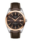 TISSOT GENTLEMAN POWERMATIC 80 SILICIUM SOLID 18K GOLD BEZEL T9274074629100 - Zegarki TISSOT
