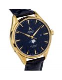 Klasyczny mechaniczny zegarek męski Atlantic Worldmaster Moonphase Nightsky 52783.45.91 Aventurine