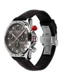 Sportowy zegarek męski na pasku Atlantic Grand Prix Chrono 55463.41.45