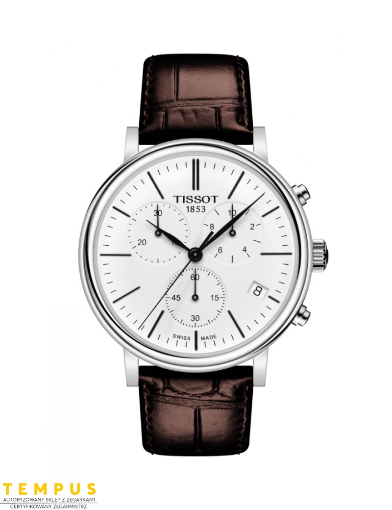 Tissot CARSON PREMIUM CHRONOGRAPH T122.417.16.011.00 - Zegarki TISSOT
