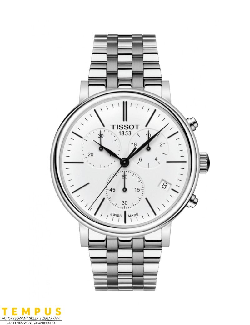 Tissot CARSON PREMIUM CHRONOGRAPH T122.417.11.011.00 - Zegarki TISSOT