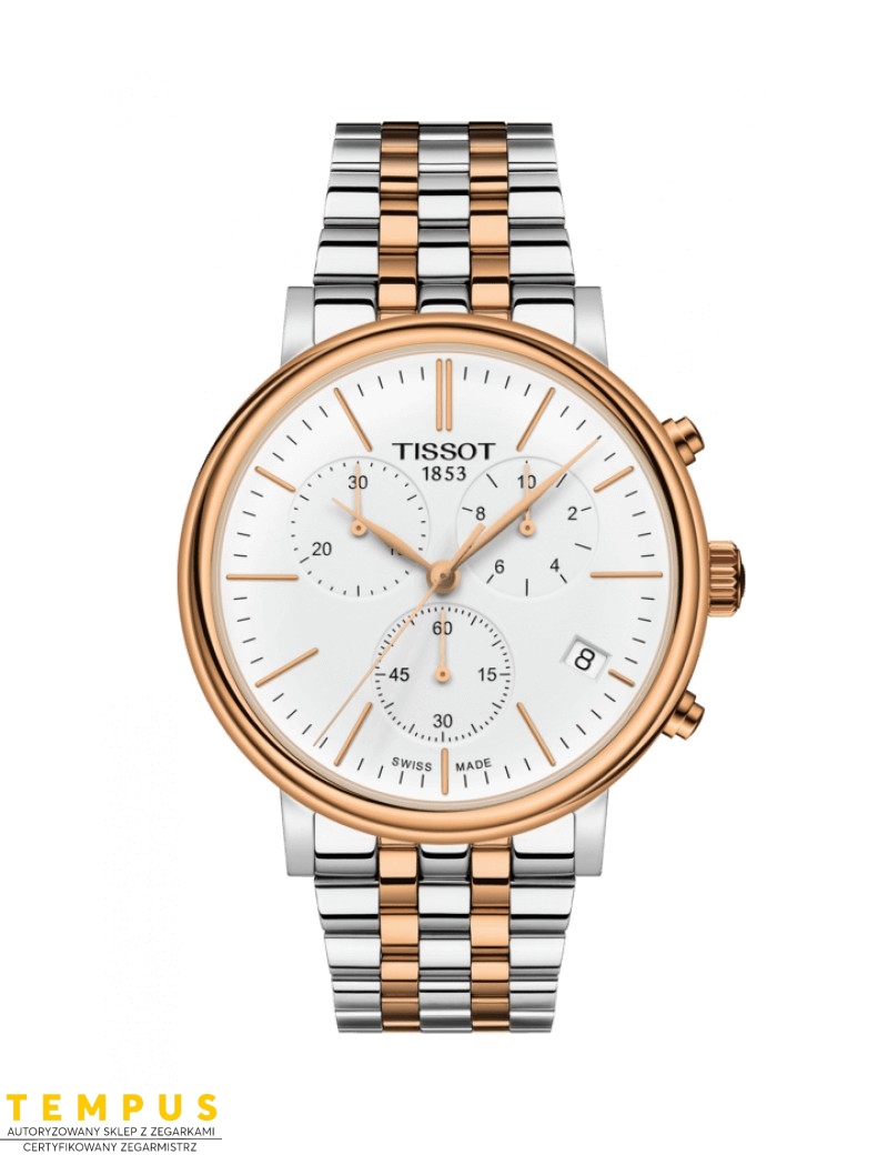 Tissot CARSON PREMIUM CHRONOGRAPH T122.417.22.011.00 - Zegarki TISSOT