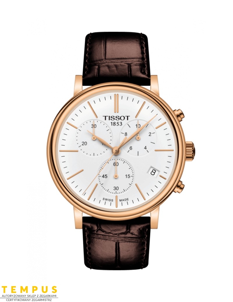 Tissot CARSON PREMIUM CHRONOGRAPH T122.417.36.011.00 - Zegarki TISSOT