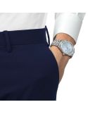 Zegarek męski na bransolecie Tissot Ballade Gent T156.410.11.351.00 Ice Blue quartz