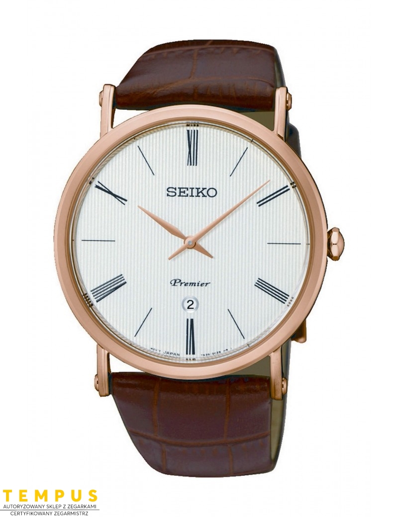 Zegarek męski Seiko Premier Skp398P1 - Zegarki SEIKO