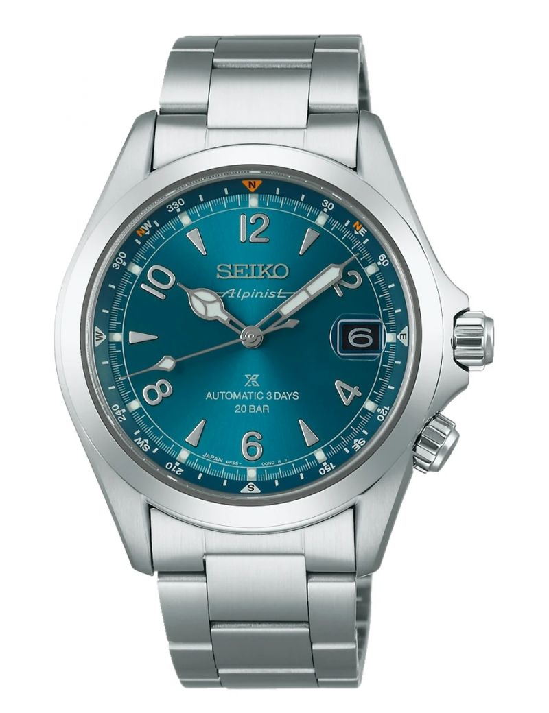 Sportowo elegancki męski zegarek automatyczny z wodoszczelnością Seiko Prospex Alpinist SPB503J1 Sportowo elegancki męski zegarek automatyczny z wodoszczelnością Seiko Prospex Alpinist SPB503J1