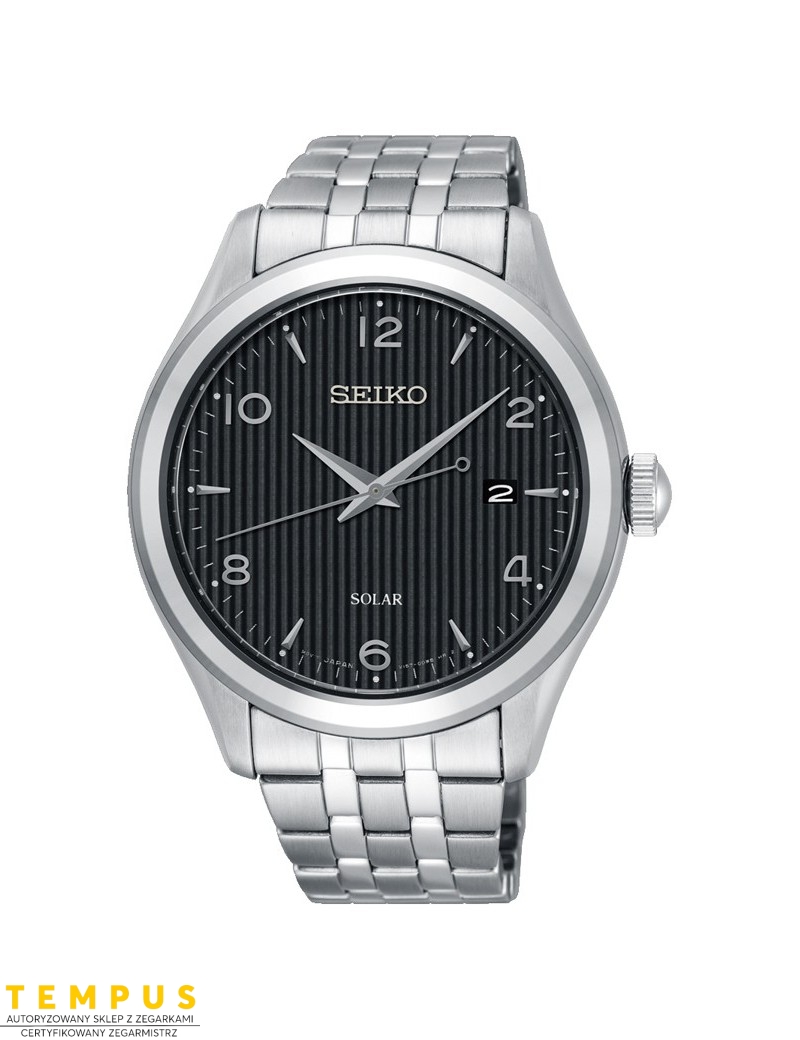 Zegarek męski Seiko Solar Sne489P1 - Zegarki SEIKO Zegarek męski Seiko Solar Sne489P1 - Zegarki SEIKO