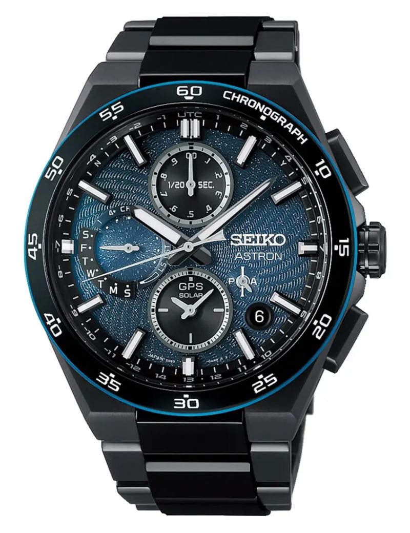 Seiko Astron GPS Solar Dual Time Titanium SSH187J1 Limited Edition - męski zegarek z technologią GPS Seiko Astron GPS Solar Dual Time Titanium SSH187J1 Limited Edition - męski zegarek z technologią GPS