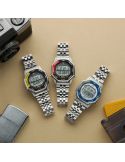 Zegarek elektroniczny męski retro Seiko Rotocall 1980s Reborn Digital Quartz SMGG21P1