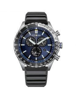 Sportowy zegarek męski z tachymetrem i stoperem Citizen Eco-Drive Sporty Chrono AT2569-04L