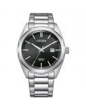 Citizen Core Collection BI5110-54E Quartz – klasyczny zegarek męski z czarną tarczą do noszenia na co dzień