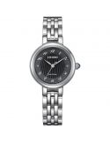 Biżuteryjny mały zegarek damski Citizen Lady 28mm EM0990-81E Eco-Drive