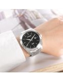 Citizen Core Collection BI5110-54E Quartz – klasyczny zegarek męski z czarną tarczą do noszenia na co dzień