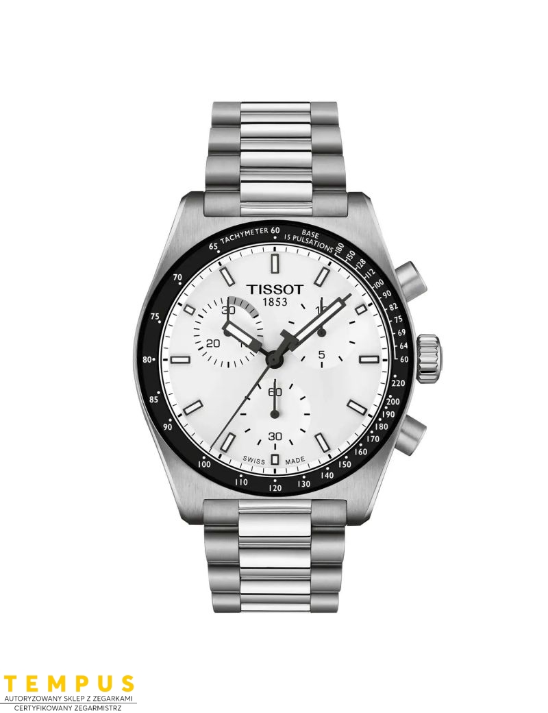 Sportowy zegarek męski z chronografem Tissot PR516 Quartz Chronograph 40mm T149.417.11.011.00 Sportowy zegarek męski z chronografem Tissot PR516 Quartz Chronograph 40mm T149.417.11.011.00