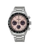 Sportowy zegarek męski na bransolecie Seiko Prospex Speedtimer Solar Chronograph SSC963P1 Panda