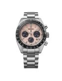 Sportowy zegarek męski na bransolecie Seiko Prospex Speedtimer Solar Chronograph SSC963P1 Panda