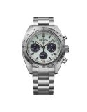Sportowy zegarek męski na bransolecie Seiko Prospex Speedtimer Solar Chronograph SSC965P1 Panda