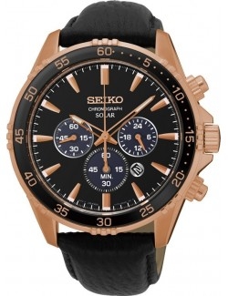 Zegarek sportowy męski Seiko Chronograph Ssc448P1 - Zegarki SEIKO