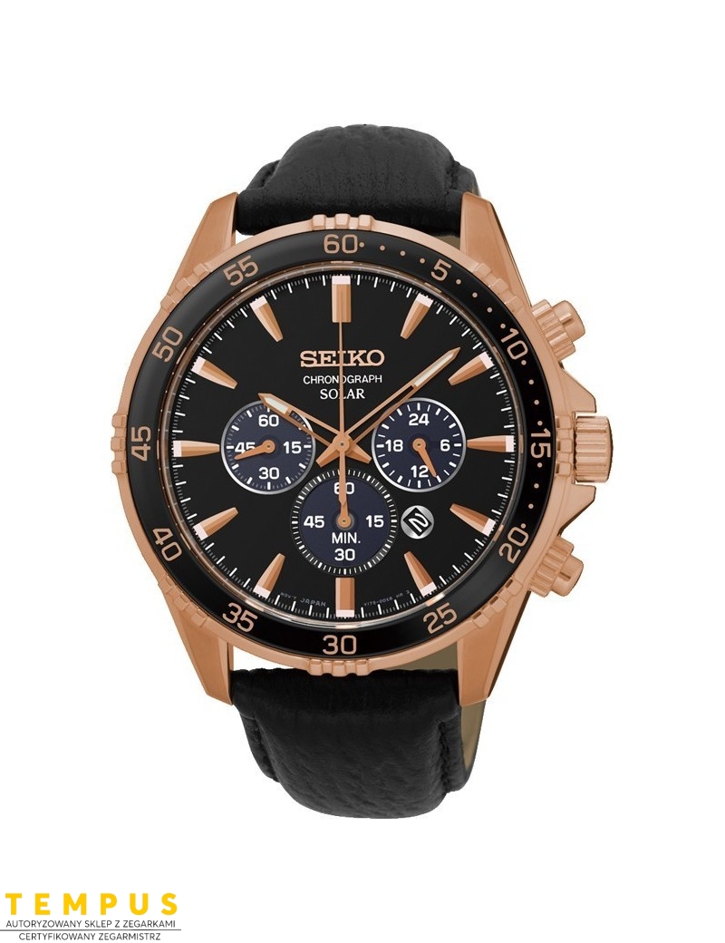 Zegarek sportowy męski Seiko Chronograph Ssc448P1 - Zegarki SEIKO Zegarek sportowy męski Seiko Chronograph Ssc448P1 - Zegarki SEIKO