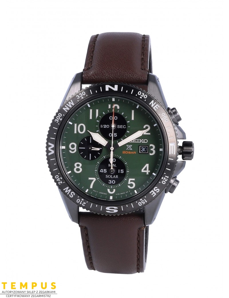 Zegarek sportowy męski Seiko Prospex Ssc739P1 Chronograph - Zegarki SEIKO
